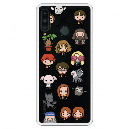 Carcasa Oficial Harry Potter icons characters para Huawei P30 Lite- La Casa de las Carcasas