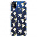 Offizielle Disney Chip Potts Silhouettes Beauty and the Beast Samsung Galaxy M31 Hülle