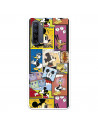 Funda para Oppo Find X2 Neo Oficial de Disney Mickey Comic - Clásicos Disney