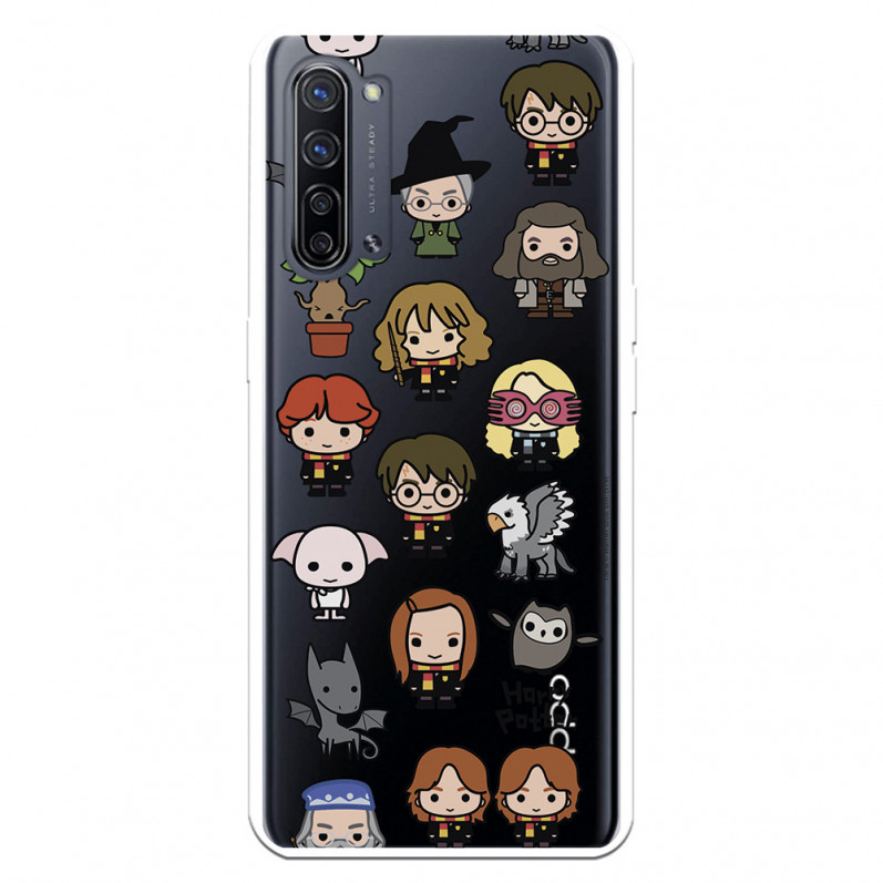 Funda para Oppo Find X2 Neo Oficial de Harry Potter Personajes Iconos - Harry Potter