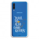 Carcasa Oficial Disney Dumbo Vuela tan algo Clear para Samsung Galaxy A50- La Casa de las Carcasas