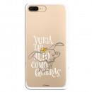 Carcasa Oficial Disney Dumbo Vuela tan algo Clear para iPhone 8 Plus - La Casa de las Carcasas