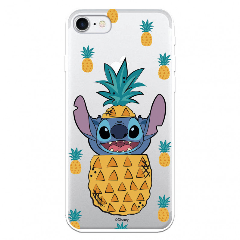 Funda para iPhone 8 Oficial de Disney Stitch Piñas - Lilo & Stitch