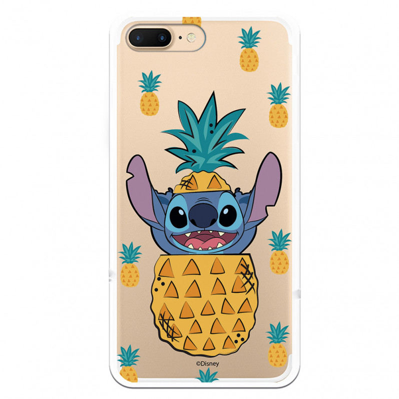 Funda para iPhone 8 Plus Oficial de Disney Stitch Piñas - Lilo & Stitch