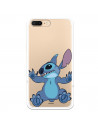 Funda para iPhone 8 Plus Oficial de Disney Stitch Trepando - Lilo & Stitch