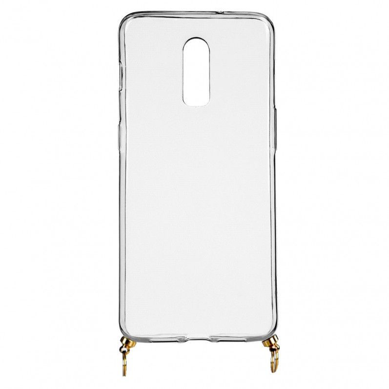 Funda Silicona Colgante Transparente para OnePlus 7- La Casa de las Carcasas