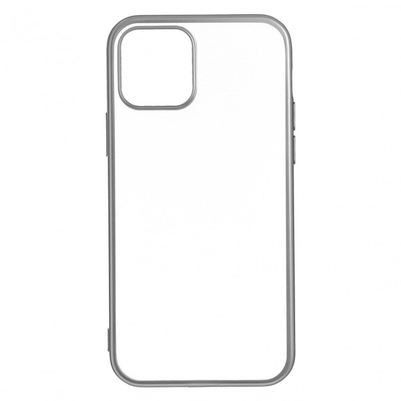 Funda Bumper Premium Plata para iPhone 12 Pro Max- La Casa de las Carcasas