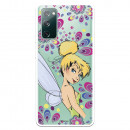 Funda para Samsung Galaxy S20 FE Oficial de Disney Campanilla Flores - Peter Pan