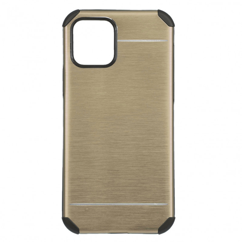 Funda Metalizada Oro para iPhone 12 Pro- La Casa de las Carcasas