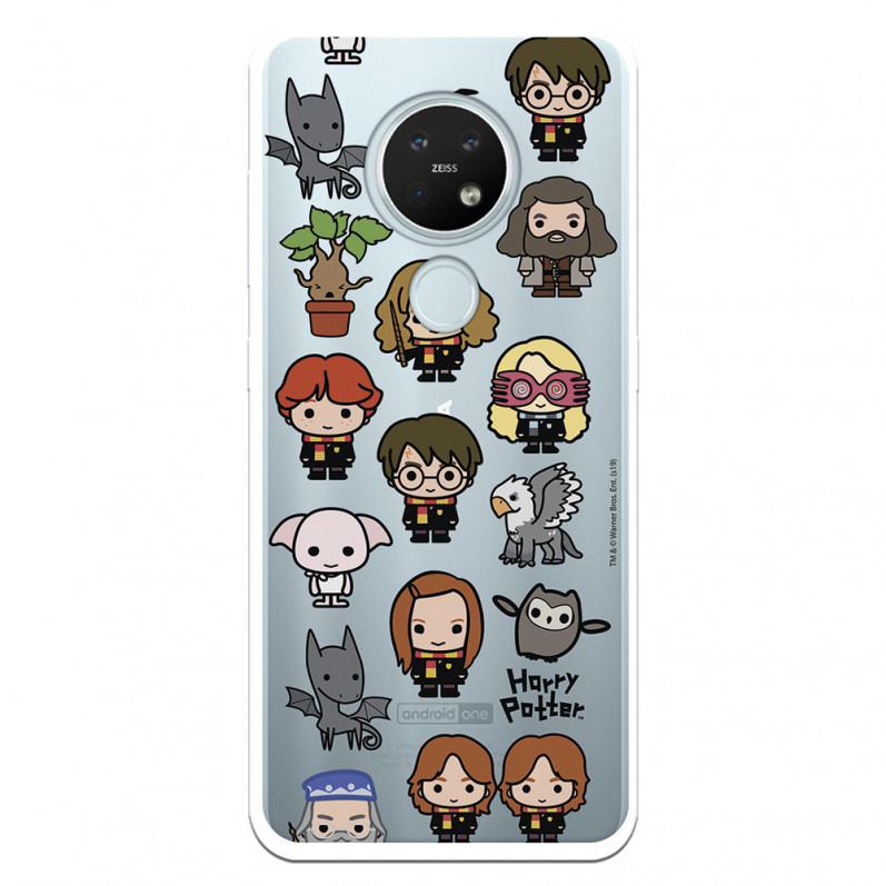 Funda para Nokia 7.2 Oficial de Harry Potter Personajes Iconos - Harry Potter