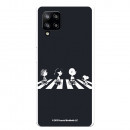 Funda para Samsung Galaxy A42 5G Oficial de Peanuts Personajes Beatles - Snoopy