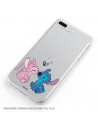 Funda para Realme X2 Oficial de Disney Angel & Stitch Beso - Lilo & Stitch