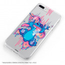 Funda para Oppo A91 Oficial de Disney Stitch Graffiti - Lilo & Stitch