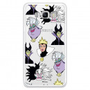 Funda para Samsung Galaxy J7 2016 Oficial de Disney Villanas Patrón - Villanas Disney