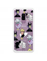 Funda para Samsung Galaxy S9 Plus Oficial de Disney Villanas Patrón - Villanas Disney