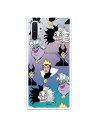 Funda para Samsung Galaxy Note 10 Plus Oficial de Disney Villanas Patrón - Villanas Disney