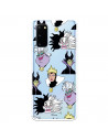 Funda para Samsung Galaxy S20 Oficial de Disney Villanas Patrón - Villanas Disney