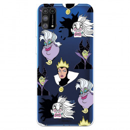 Funda para Samsung Galaxy M31 Oficial de Disney Villanas Patrón - Villanas Disney