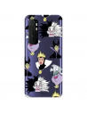 Funda para Xiaomi Mi Note 10 Lite Oficial de Disney Villanas Patrón - Villanas Disney