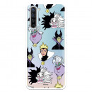 Funda para Oppo Find X2 Lite Oficial de Disney Villanas Patrón - Villanas Disney