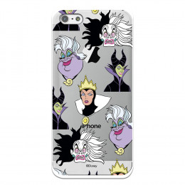 Funda para iPhone 5S Oficial de Disney Villanas Patrón - Villanas Disney