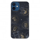 Funda para iPhone 12 Oficial de Harry Potter Insignias Constelaciones - Harry Potter