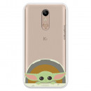 Funda para LG K10 2018 Oficial de Star Wars Baby Yoda Sonrisas - The Mandalorian