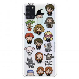 Funda para Samsung Galaxy A21S Oficial de Harry Potter Personajes Iconos - Harry Potter