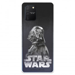 Funda para Samsung Galaxy S10 Lite Oficial de Star Wars Darth Vader Fondo negro - Star Wars