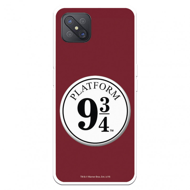 Funda para Oppo Reno 4Z Oficial de Harry Potter Anden 9 3/4 - Harry Potter