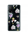 Funda para Xiaomi Mi 10T Pro Oficial de Disney Villanas Patrón - Villanas Disney