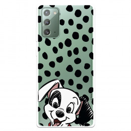 Funda para Samsung Galaxy Note 20 Oficial de Disney Cachorro Manchas - 101 Dálmatas