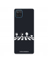 Funda para Samsung Galaxy A12 Oficial de Peanuts Personajes Beatles - Snoopy