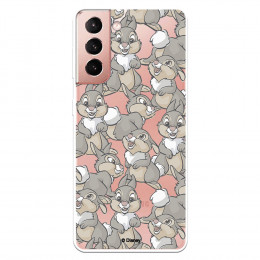 Funda para Samsung Galaxy S21 Oficial de Disney Tambor Patrones - Bambi