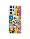 Funda para Samsung Galaxy S21 Ultra Oficial de Disney Mickey Comic - Clásicos Disney