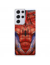 Funda para Samsung Galaxy S21 Ultra Oficial de Marvel Spiderman Torso - Marvel