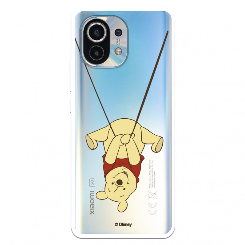 Funda para Xiaomi Mi 11 Oficial de Disney Winnie  Columpio - Winnie The Pooh