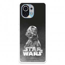 Funda para Xiaomi Mi 11 Oficial de Star Wars Darth Vader Fondo negro - Star Wars