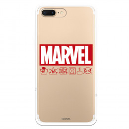 Funda para iPhone 7 Plus Oficial de Marvel Marvel Logo Red - Marvel