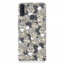 Funda para Samsung Galaxy M11 Oficial de Disney Tambor Patrones - Bambi