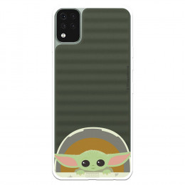 Funda para LG K42 Oficial de Star Wars Baby Yoda Sonrisas - The Mandalorian