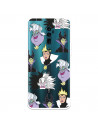 Funda para Oppo Reno 10 X Zoom Oficial de Disney Villanas Patrón - Villanas Disney