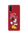 Funda para VIVO Y20S Oficial de Disney Minnie Mad About - Clásicos Disney