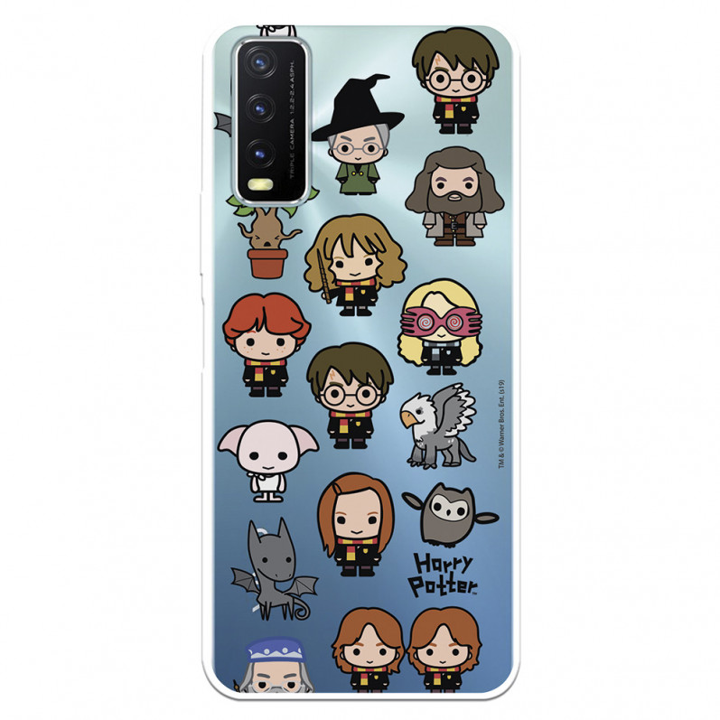 Funda para VIVO Y20S Oficial de Harry Potter Personajes Iconos - Harry Potter