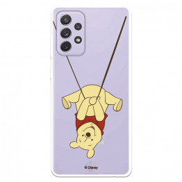 Funda para Samsung Galaxy A72 5G Oficial de Disney Winnie  Columpio - Winnie The Pooh