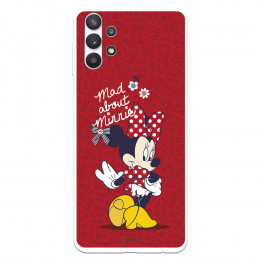 Funda para Samsung Galaxy A32 5G Oficial de Disney Minnie Mad About - Clásicos Disney