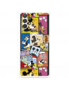 Funda para Samsung Galaxy A32 5G Oficial de Disney Mickey Comic - Clásicos Disney