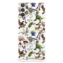 Funda para Samsung Galaxy A32 5G Oficial de Disney Muñecos Toy Story Siluetas - Toy Story