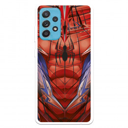 Funda para Samsung Galaxy A52 5G Oficial de Marvel Spiderman Torso - Marvel