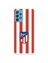 Atlético de Madrid Red and White Crest Samsung Galaxy A52 5G Hülle – Offizielle Lizenz von Atlético de Madrid